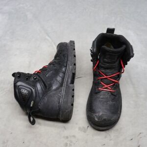 Keen Utility Men 9D Boots Black Leather Safety Toe Industrial Waterproof READ